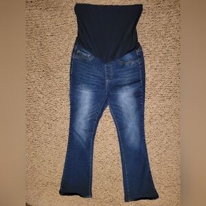 S.O.N.G. Maternity Blue Jeans Size S